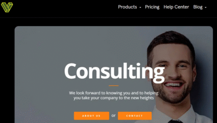 VisualModo Financial WordPress Theme
