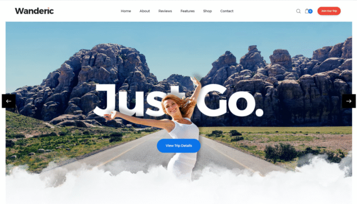 Wanderic Travel Blog & Lifestyle WordPress Theme