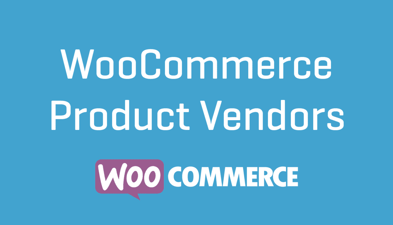 WooCommerce product vendors