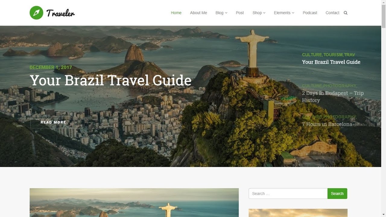 traveler theme
