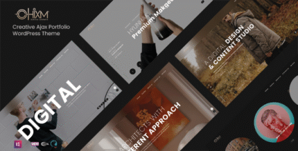 Ohixm – Creative Ajax Portfolio WordPress Theme