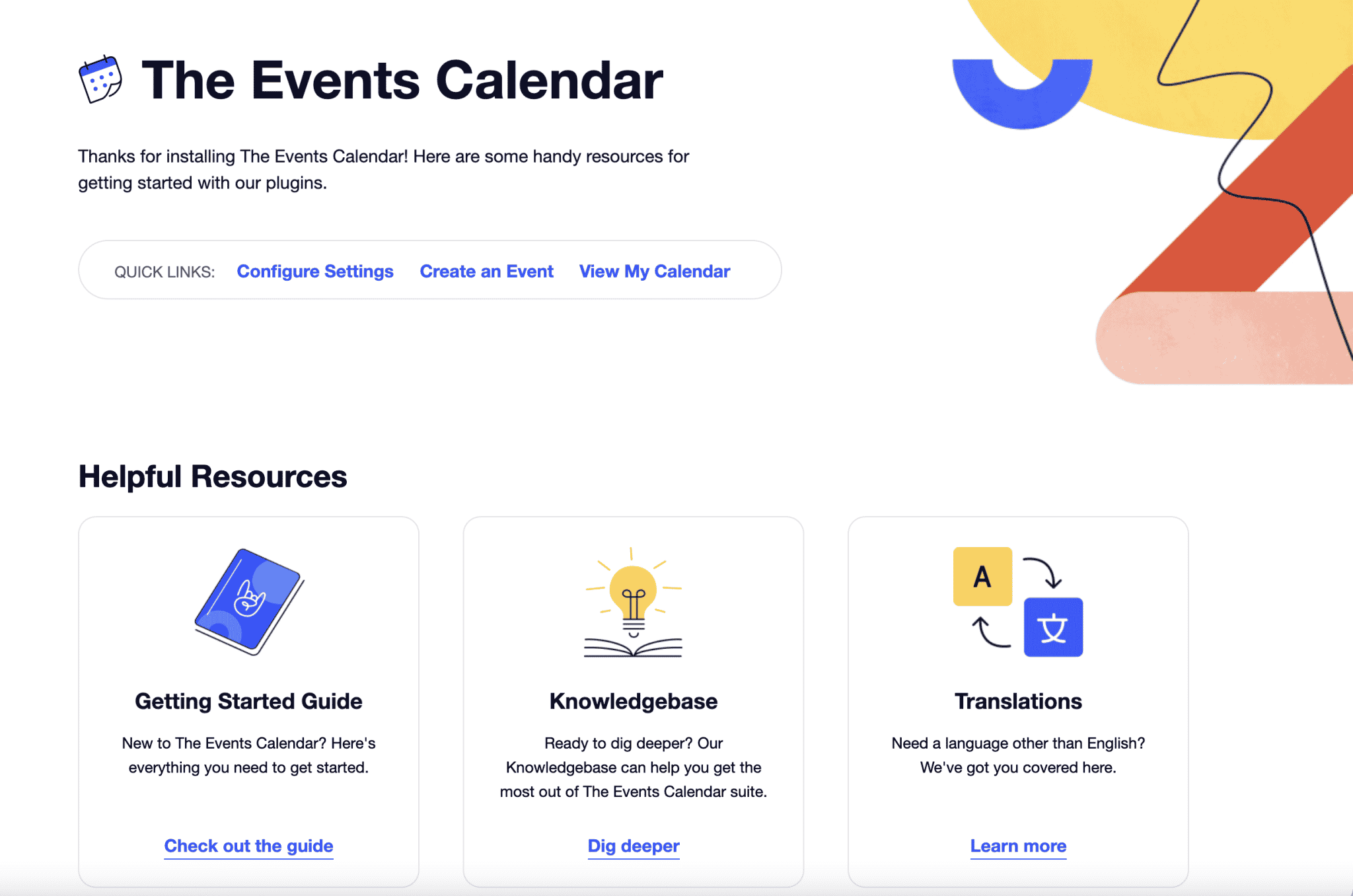 The events calendar pro 