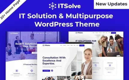ITsolve – IT Solution and Services WordPress Theme