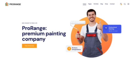 ProRange | Painting & Renovation Theme