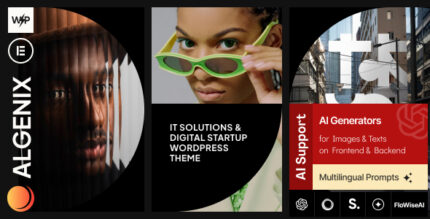 Algenix – IT Solutions & Digital Agency WordPress Theme