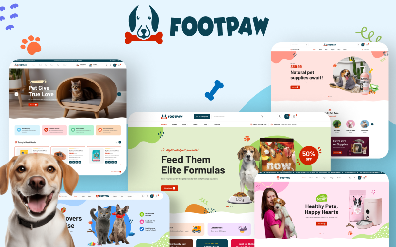 Ap FootPaw – Pet Food & Animal Care Shopify Theme