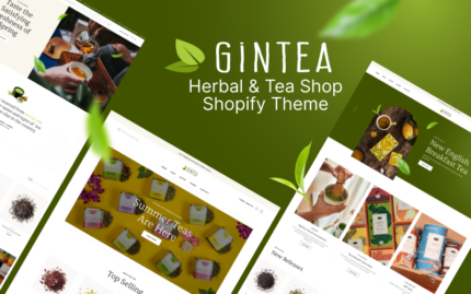 Ap Gintea – Herbal & Tea Shopify Theme
