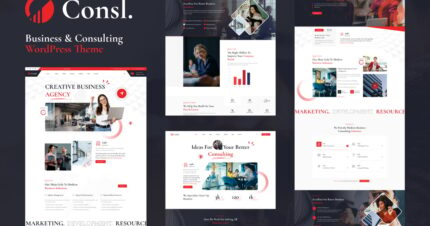 Consl – Consulting Business WordPress Theme