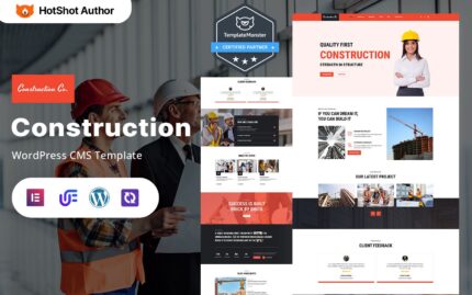Construction Co. – Construction Projects WordPress Responsive Theme WordPress Theme