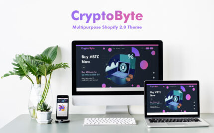 CryptoByte – Multipurpose Shopify 2.0 Theme Shopify Theme