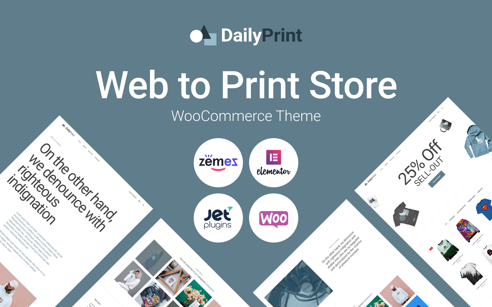 DailyPrint – Multipurpose Web To Print WooCommerce Theme