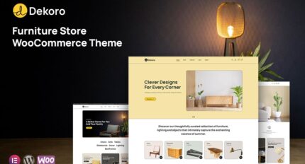 Dekoro – Furniture Store WooCommerce Theme