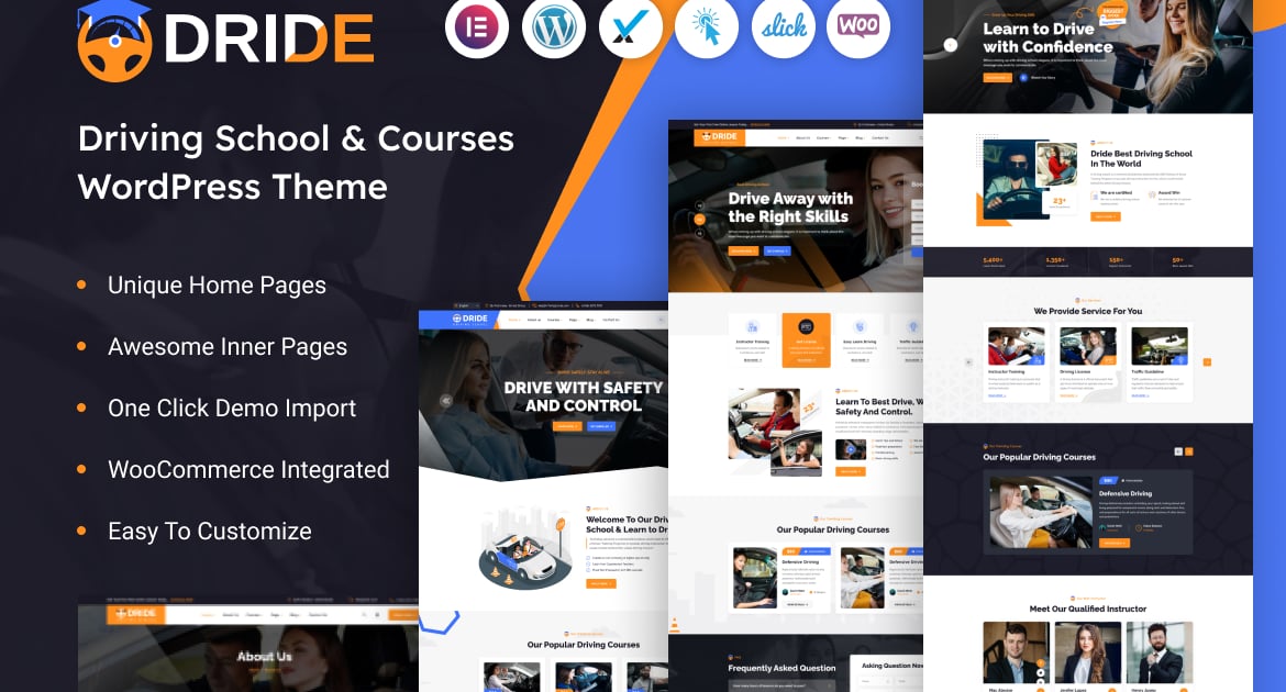 Drivschol Driving School WordPress Theme Drivschol – Driving School WordPress Theme
