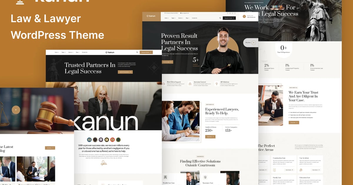 Kanun – Legal Services WordPress Theme