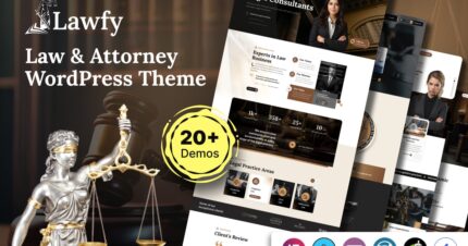 Lawfy – Law & Attorney WordPress Theme