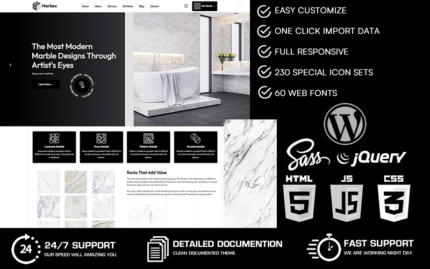 Marbex – Marble & Tiles WordPress Theme