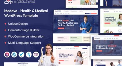 Medova – Health & Medical WordPress Theme