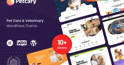 Petcafy – Pet Care & Veterinary WordPress Theme