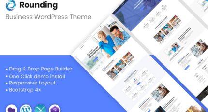 Rounding – Business WordPress Theme