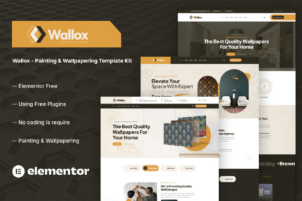 Wallox – Painting & Wallpapering WordPress Theme