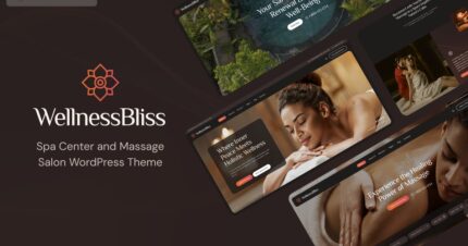 Wellness Bliss – Massage & Spa WordPress Theme