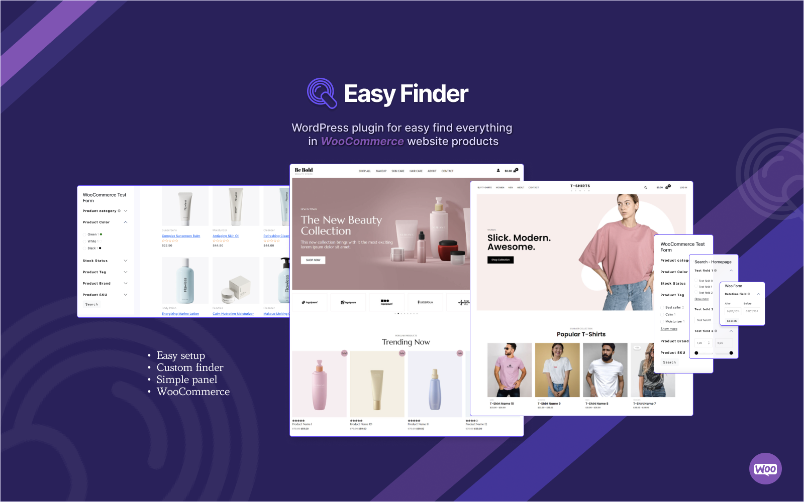 Easy Finder — Advanced Search Plugin for WordPress & WooCommerce WordPress Plugin