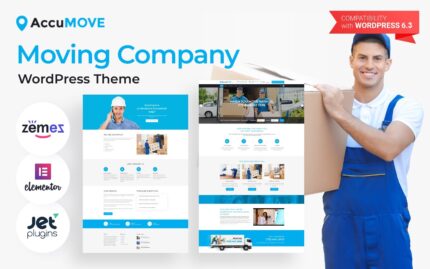 Accumove – Moving Company WordPress Theme