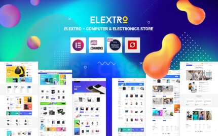 Elextro – Computer & Electronics Store Elementor WordPress Theme