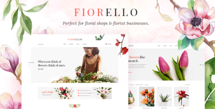 flower shop wordpress